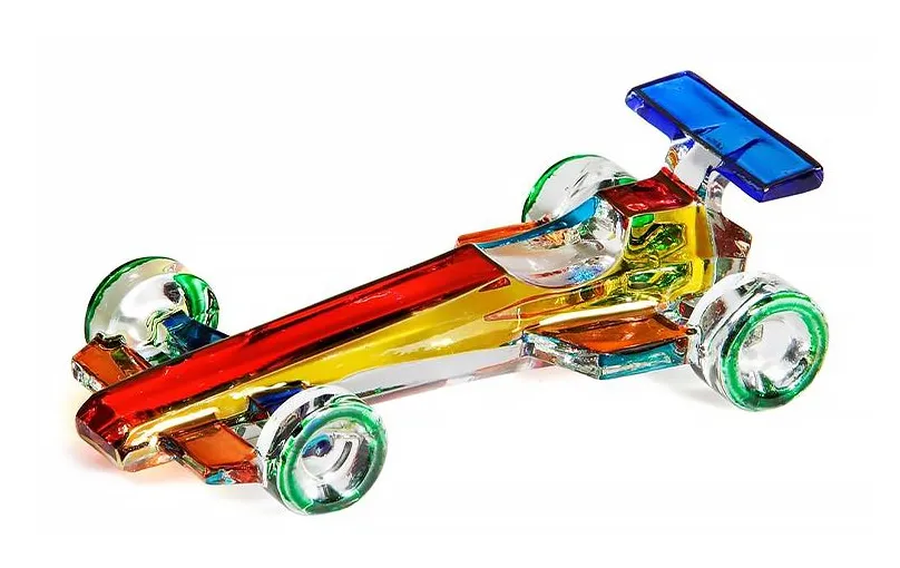 Produzione oggetti in vetro di Murano