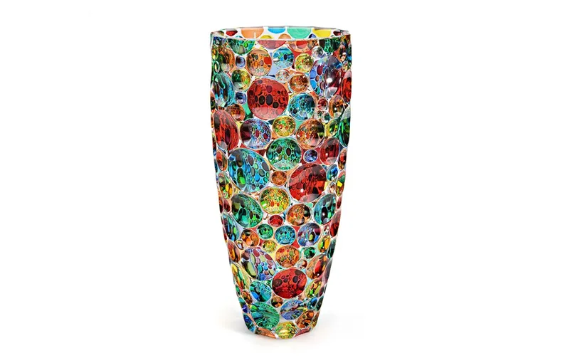 Produzione oggetti in vetro di Murano