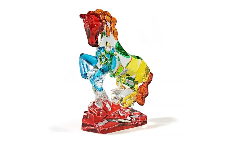 Produzione oggetti in vetro di Murano